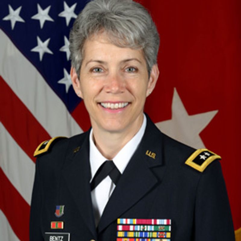 Portrait of Major General Julie A. Bentz, Ph.D. (Ret.)